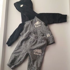 Roots Baby Original Full Zip Hoodie and Sweatpants